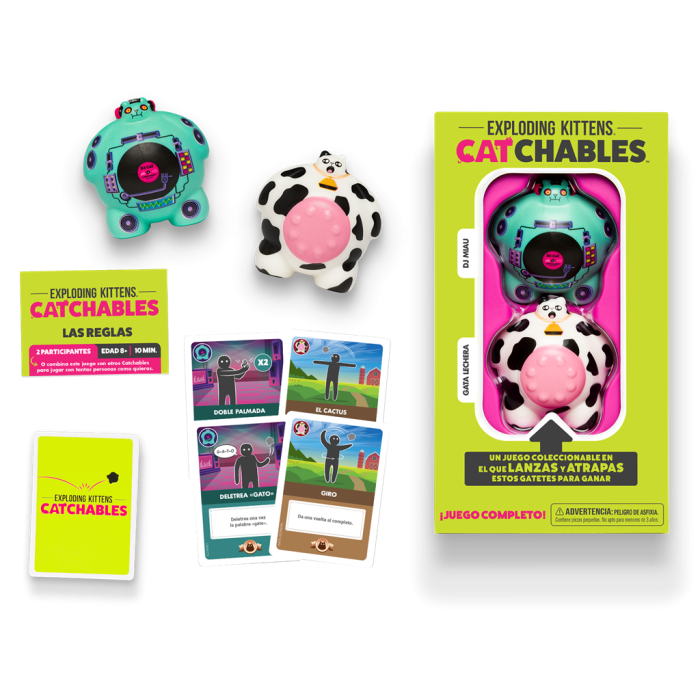 Exploding Kittens: Catchables 2-Pack 4 1 Exploding Kittens: Catchables 2-Pack 4 1