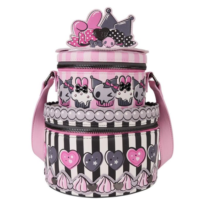 Loungefly Bolso bandolera My Melody and Kuromi Sanrio