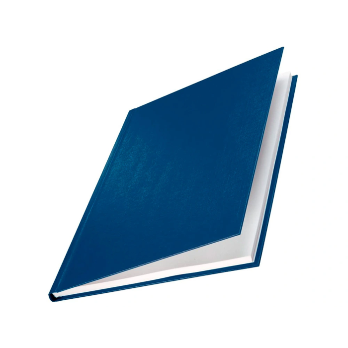 Leitz Tapa de Encuadernacion Channel Rigida 35562 Azul Lomo AA Capacidad 10/35 Hojas Din A4 1
