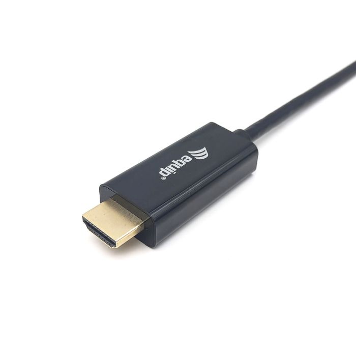 Cable USB-C a HDMI Equip 13341307101 Negro 3 m 1 Cable USB-C a HDMI Equip 13341307101 Negro 3 m 1