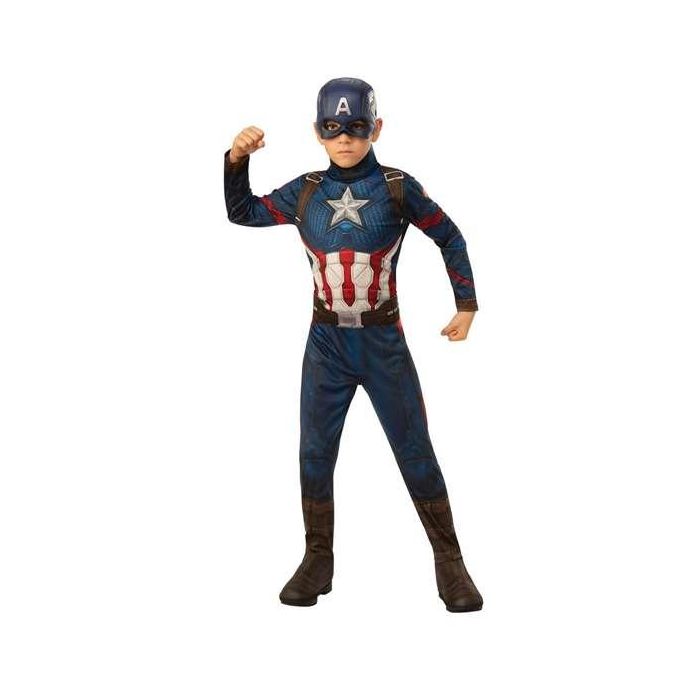 Rubies Disfraz Infantil Capitán América Avengers Endgame Classic Talla L (8/10 Años) 0 Rubies Disfraz Infantil Capitán América Avengers Endgame Classic Talla L (8/10 Años) 0