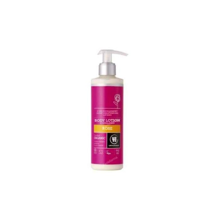 URTEKRAM Loción Corporal Rosas Ecológica Vegana 245ml - Certificado COSMOS ORGANIC y cruelty-free