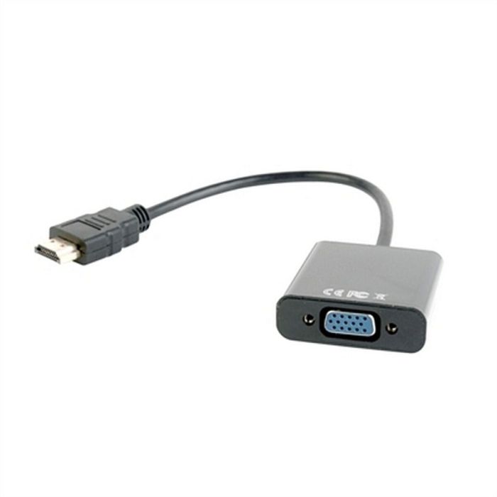 Adaptador HDMI a VGA GEMBIRD A-HDMI-VGA-03 1080 px 60 Hz Negro 1