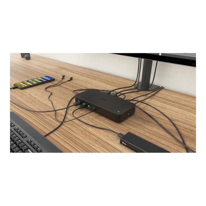 I-TEC Docking Station USB 3.0/USB-C/Thunderbolt con PD 100W, 3x 4K 60Hz para Portátiles 7