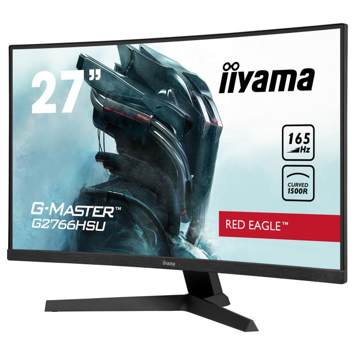 Iiyama G2766HSU-B1 Monitor Gaming 27" FHD 1920 x 1080, 1ms, 165Hz, VA, Curvo 1500R, FreeSync Premium, Negro