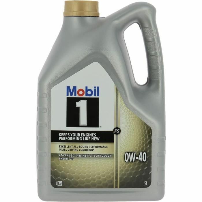 Mobil 1 MOB5407008073541 Aceite de Motor 0W-40 FS 5 Litros 4 Estaciones