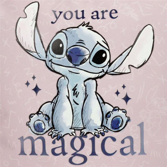 Mochila You Are Magical Stitch Disney 44cm adaptable 6