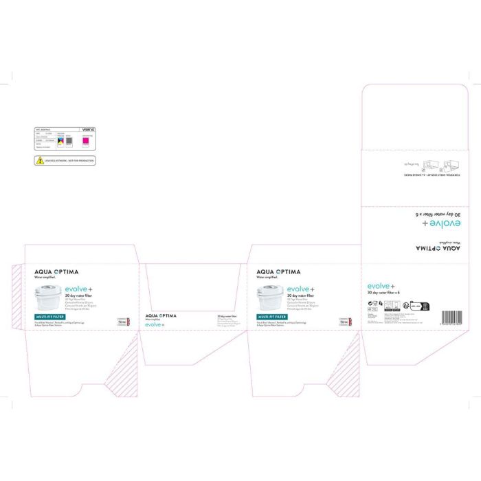 Filtro Jarra Agua Single Life Evolve Aqua Optima 30 Días (6 Unidades) 4