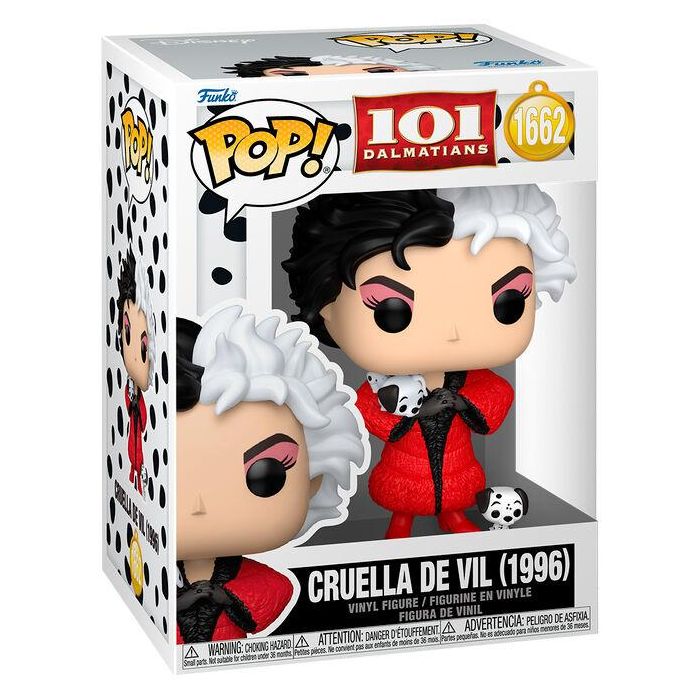 Figura POP Disney 101 Dalmatas Cruella de Vil (1996) 1
