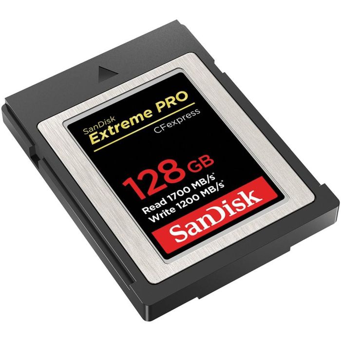 SanDisk SDCFE-128G-GN4NN Extreme Pro CFexpress Tipo B 128GB, 1700 MB/s lectura, 1200 MB/s escritura 2 SanDisk SDCFE-128G-GN4NN Extreme Pro CFexpress Tipo B 128GB, 1700 MB/s lectura, 1200 MB/s escritura 2
