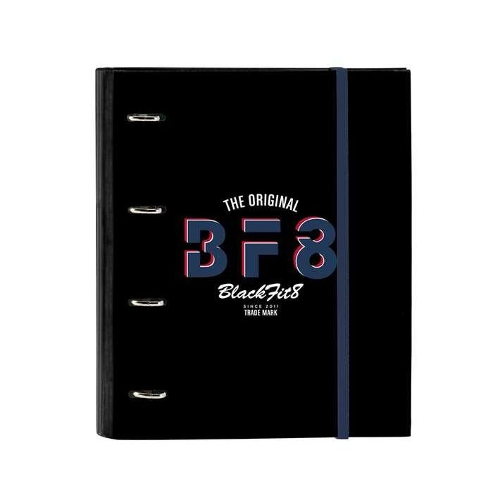 Carpeta de anillas BlackFit8 Urban A4 Negro Azul marino (27 x 32 x 3.5 cm) Carpeta de anillas BlackFit8 Urban A4 Negro Azul marino (27 x 32 x 3.5 cm)