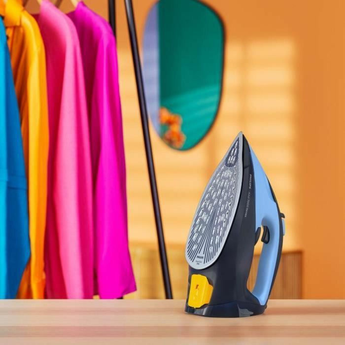 Philips DST7041/20 Plancha de Vapor Serie 7000 - Azul claro/oscuro 2