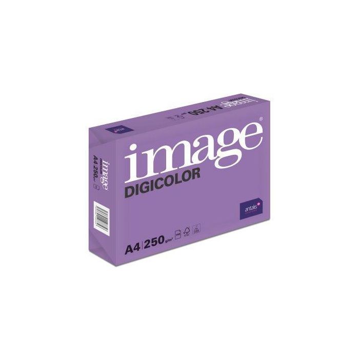 Image Papel Reprográfico Digicolor Din A4 250 gr Paquete 250H Blanco Image Papel Reprográfico Digicolor Din A4 250 gr Paquete 250H Blanco