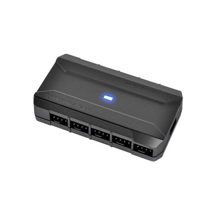 Thermaltake Commander FP Concentrador Ventiladores Molex 10 Puertos Negro Plug & Play para PC 2 Thermaltake Commander FP Concentrador Ventiladores Molex 10 Puertos Negro Plug & Play para PC 2