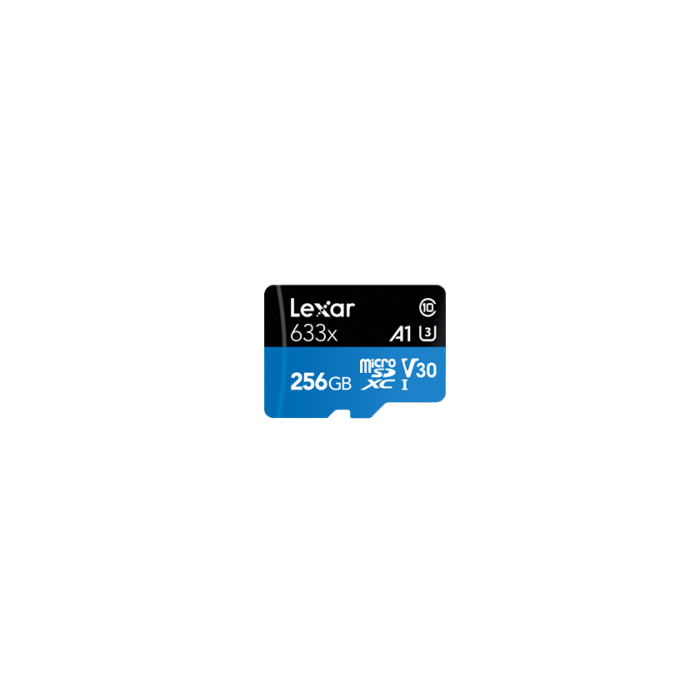 Lexar 633x 256 GB MicroSDXC UHS-I Clase 10 Lexar 633x 256 GB MicroSDXC UHS-I Clase 10