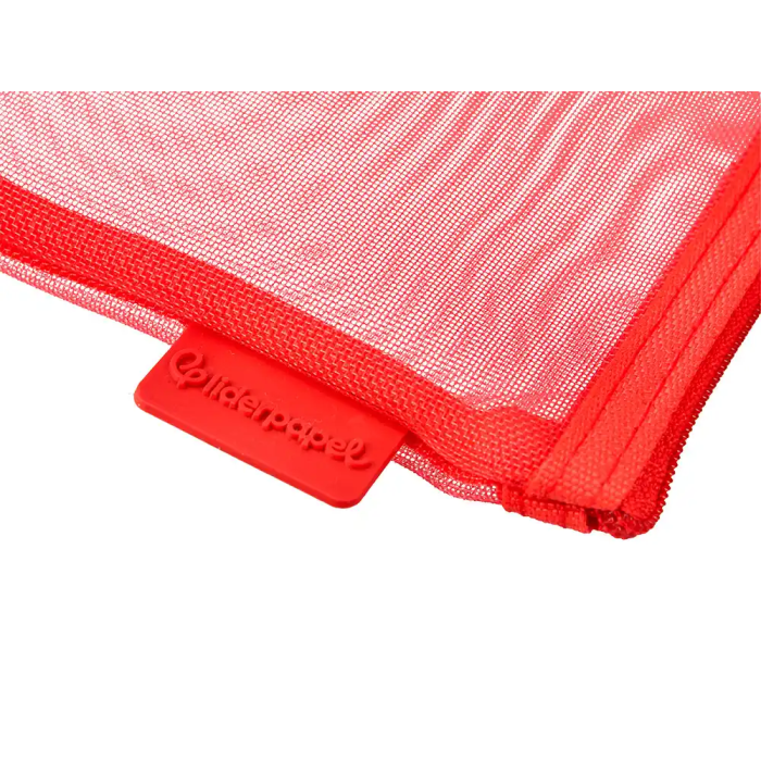 Liderpapel Bolsa zipper bag de poliéster transpirable multiusos tamaño Din A4 color rojo 4 Liderpapel Bolsa zipper bag de poliéster transpirable multiusos tamaño Din A4 color rojo 4