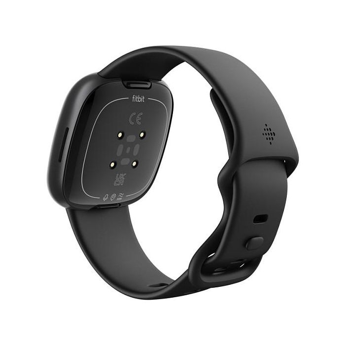 Fitbit Versa 4 Graphite Smartwatch con GPS y Pantalla Táctil