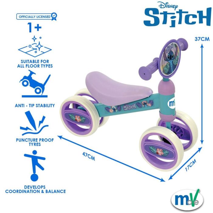 Correpasillos Stitch 47 x 37 x 25 cm 7