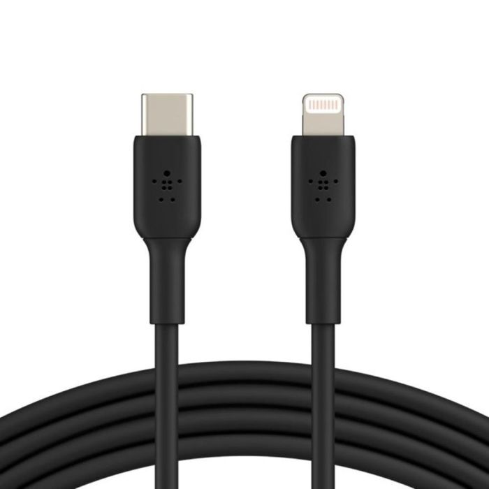 Cable USB-C a Lightning Belkin CAA003BT1MBK 1 m 0 Cable USB-C a Lightning Belkin CAA003BT1MBK 1 m 0