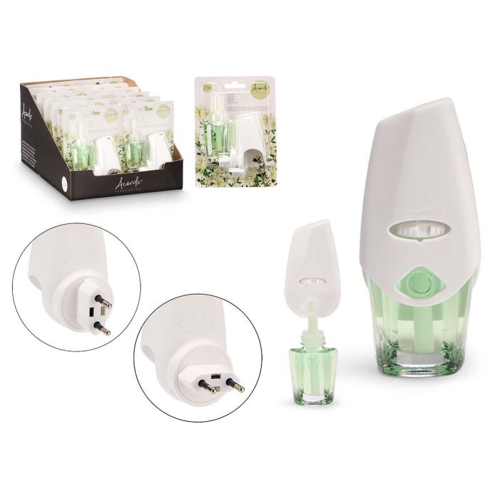 Ambientador Eléctrico Jazmin 20 ml - Arte Regal - 5x12x9 cm (24 Unidades) Ambientador Eléctrico Jazmin 20 ml - Arte Regal - 5x12x9 cm (24 Unidades)