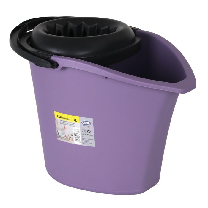 Dem Cubo Oval 14L con Escurridor "Eco Reverse" Medidas 39x30x32 cm (12 Unidades) 4