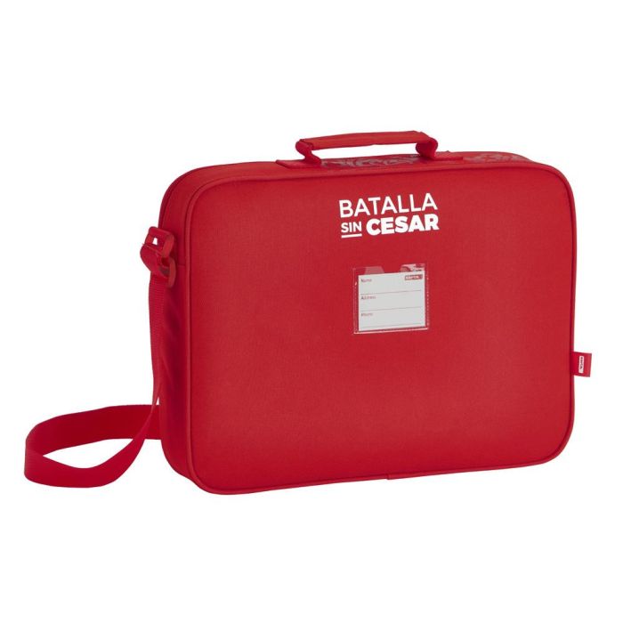 Cartera Escolar Safta Sporting De Gijon Extraescolares 380x280x60 mm 1