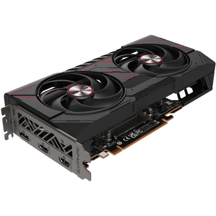Sapphire RX 9060 XT 16GB GDDR6 Pulse Raedeon OC Tarjeta Gráfica AMD Radeon (2048 Stream Processors, 2 Ventiladores) 1