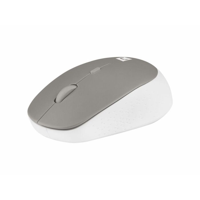 NATEC Harrier 2 Ratón Oficina Mano Derecha Bluetooth Óptico 1600 DPI Gris Blanco