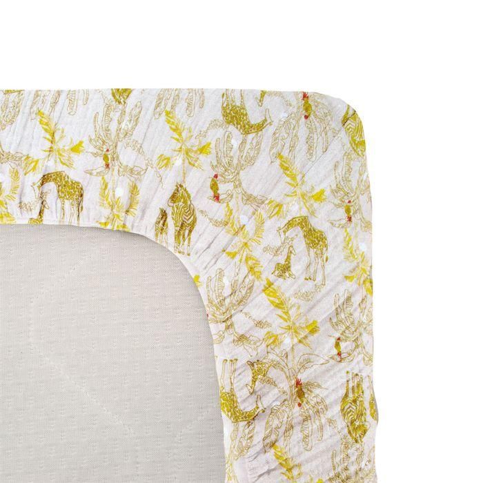 Domiva DOM1735259640640 Sábana bajera de punto Luna de Miel 70 x 140 cm Algodón elástico OEKO-TEX