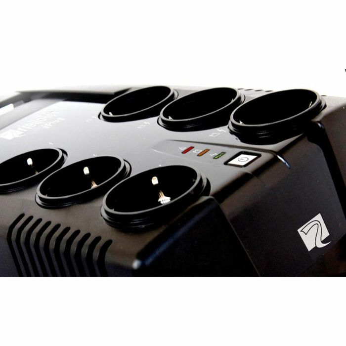 Riello UPS iPlug 800 VA / 0.8 kVA 480W, 2 Salidas AC, Sistema de Alimentación Ininterrumpida, Baterías Intercambiables para Hogar/Oficina 2 Riello UPS iPlug 800 VA / 0.8 kVA 480W, 2 Salidas AC, Sistema de Alimentación Ininterrumpida, Baterías Intercambiables para Hogar/Oficina 2
