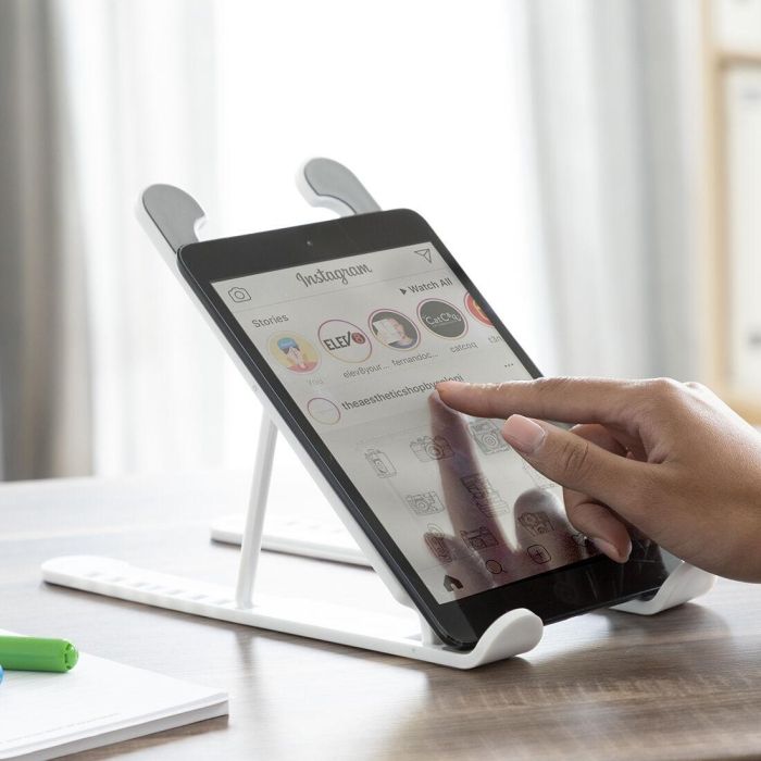 Soporte Plegable y Regulable para Portátil Flappot InnovaGoods 11