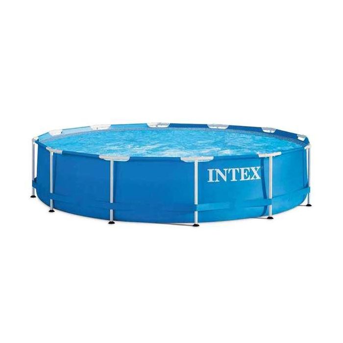 Piscina redonda desmontable metal frame (capacidad 6503 litros) (+6 años) 366x76cm Piscina redonda desmontable metal frame (capacidad 6503 litros) (+6 años) 366x76cm
