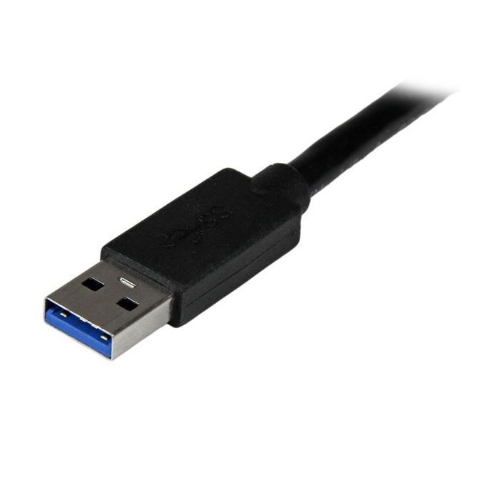 Startechcom Adaptador USB 3.0 a HDMI 1920x1200 y Hub USB 3.0 para Expansión de Portátil o PC 1