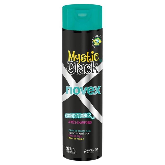 Acondicionador Novex Santo Black Poderoso 300ml con Aceite de Baobab - Cabello Hidratado y Brillante Acondicionador Novex Santo Black Poderoso 300ml con Aceite de Baobab - Cabello Hidratado y Brillante