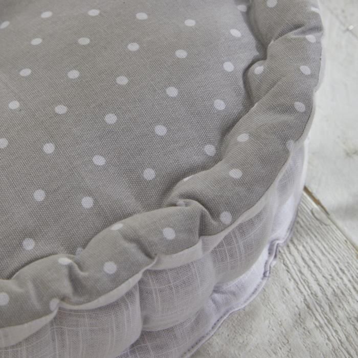 Today TOD1700239487259 Cojín de suelo redondo CHARME Estampado Constance 40 x 12 cm 1 Today TOD1700239487259 Cojín de suelo redondo CHARME Estampado Constance 40 x 12 cm 1