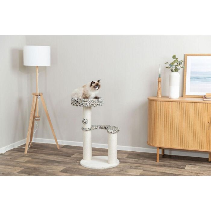 Rascador para Gatos Trixie Leo Crema Ø 48 cm 82 cm 2