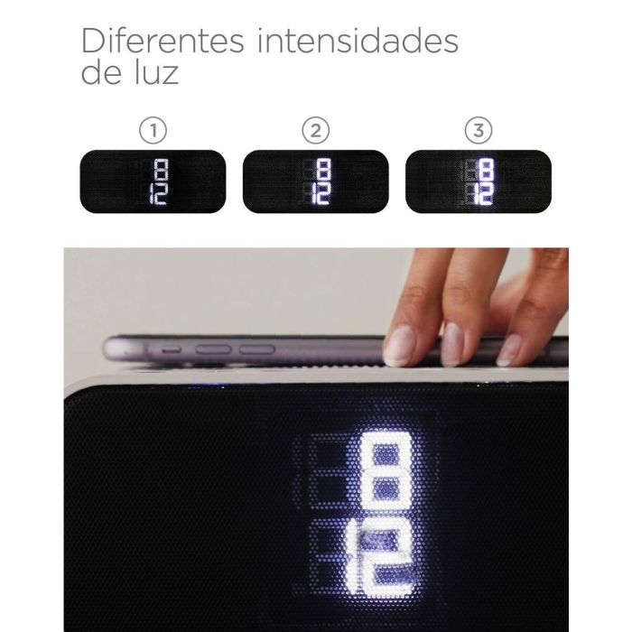 Radio Despertador KSIX 10W 4 Radio Despertador KSIX 10W 4