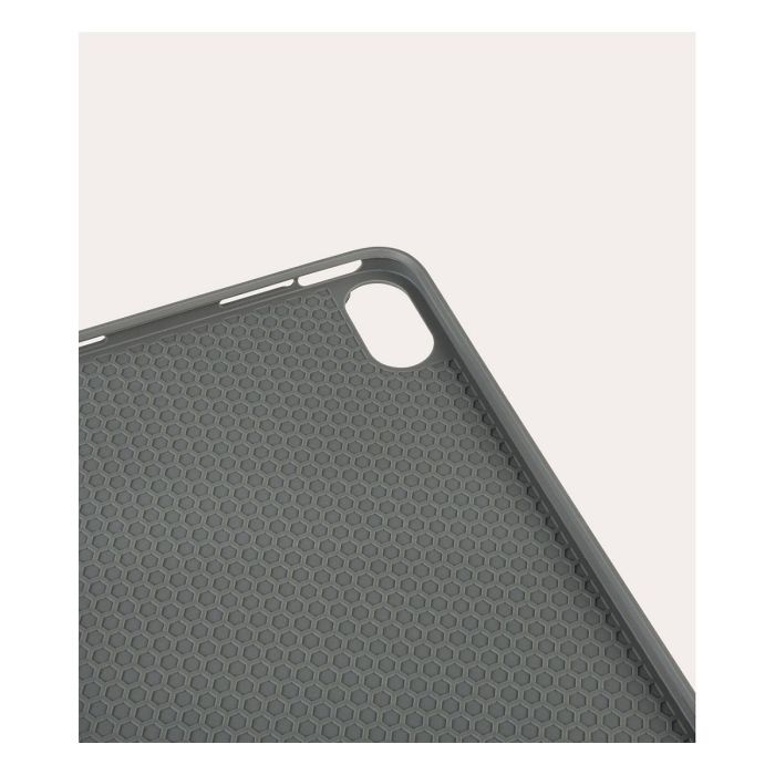 Tucano Metal Folio Hartschalencase para iPad mini 6th Gen (8.3") con Portabolígrafo, Gris Espacial
