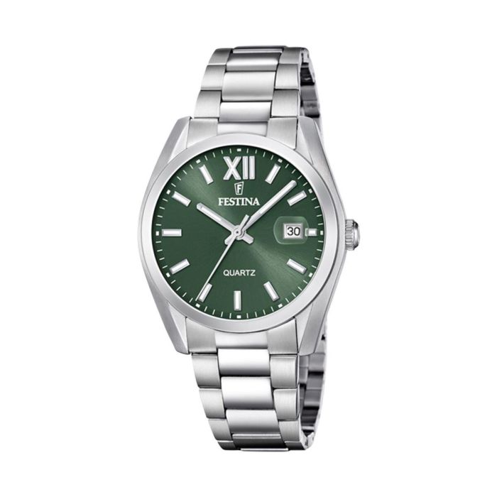 Reloj Hombre Festina F20707/5 Verde Plateado (Ø 40 mm) Reloj Hombre Festina F20707/5 Verde Plateado (Ø 40 mm)