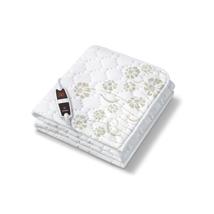 Beurer Calientacamas Eléctrico Individual UB-60, Suave Forro Polar, 4 Intensidades, Calefacción 12h 0 Beurer Calientacamas Eléctrico Individual UB-60, Suave Forro Polar, 4 Intensidades, Calefacción 12h 0