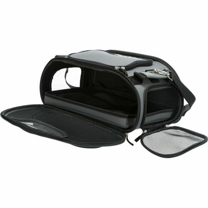 Bolso para Mascotas Trixie Airline Wings Azul Gris 28 × 23 × 46 CM 7