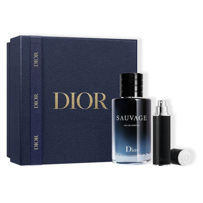 Dior Sauvage Travel Set Edp 100 mL + Edp 10 mL