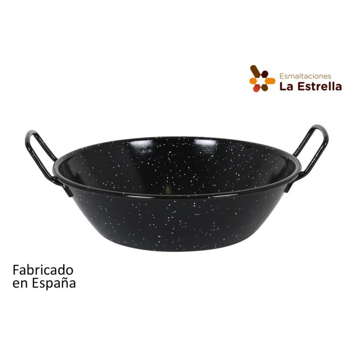 Paellera honda bordonada 28 cm - 4.3L Jasp JASPEADA - La Estrella (8 Unidades) Paellera honda bordonada 28 cm - 4.3L Jasp JASPEADA - La Estrella (8 Unidades)
