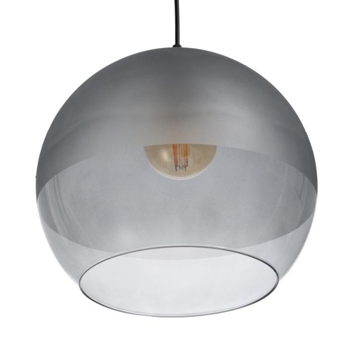 Lámpara Decoración Gris Cristal 30 X 30 X 25 cm