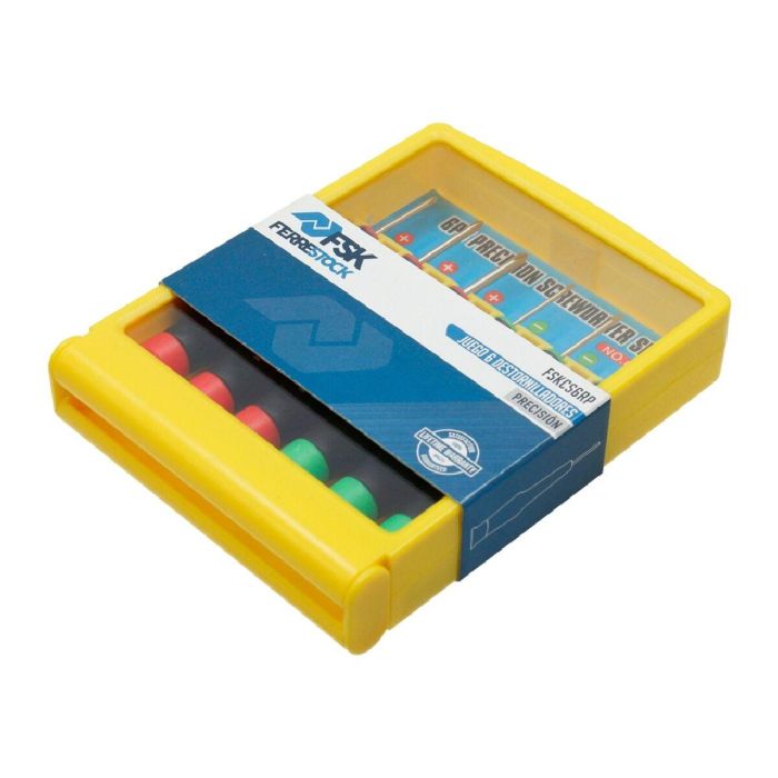 Set de Destornilladores Ferrestock Phillips (6 pcs) 4 Set de Destornilladores Ferrestock Phillips (6 pcs) 4