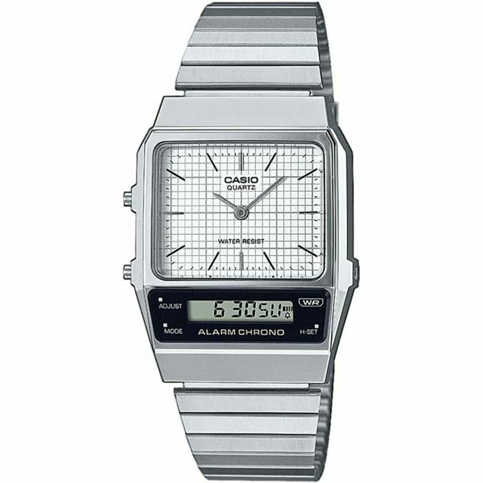 Reloj Unisex Casio VINTAGE EDGY COLLECTION Plateado (Ø 40 mm) (Ø 32 mm) Reloj Unisex Casio VINTAGE EDGY COLLECTION Plateado (Ø 40 mm) (Ø 32 mm)