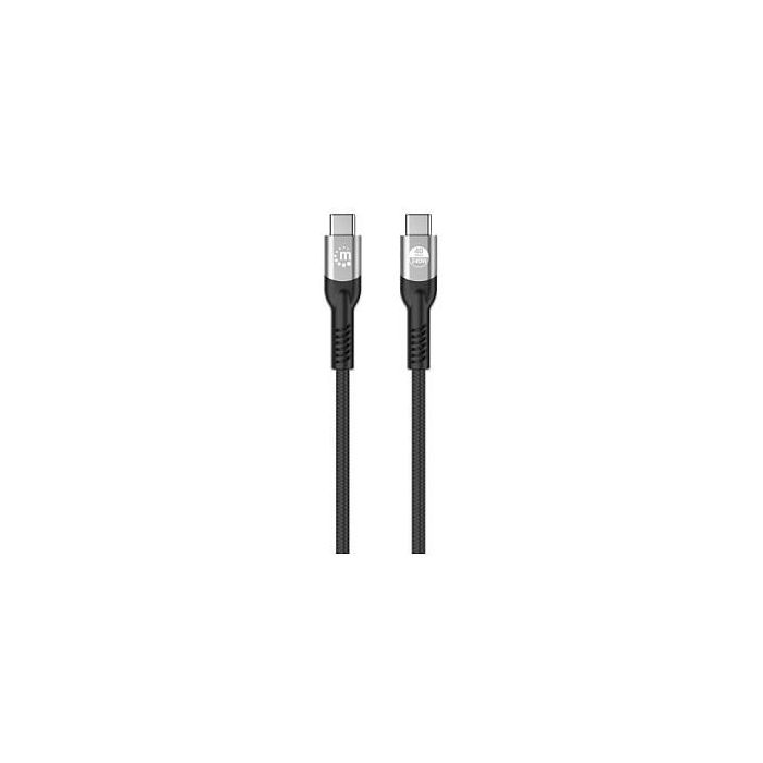 MANHATTAN 356374 Cable USB4 USB-C Stecker/Stecker 40Gpbs 8K 240W 1m 3