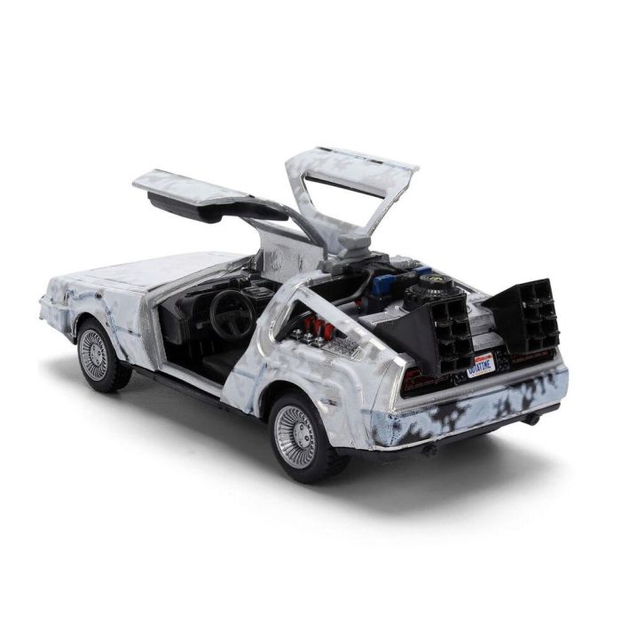 Replica Dlorean Efecto Hielo Time Machine 40th Anniversary Regreso al Futuro 3 Replica Dlorean Efecto Hielo Time Machine 40th Anniversary Regreso al Futuro 3