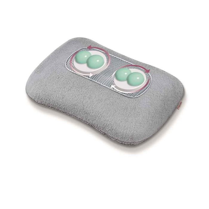 Beurer MG-145 Almohada de Masaje Shiatsu con Función Calor para Cuello, Espalda y Piernas 2