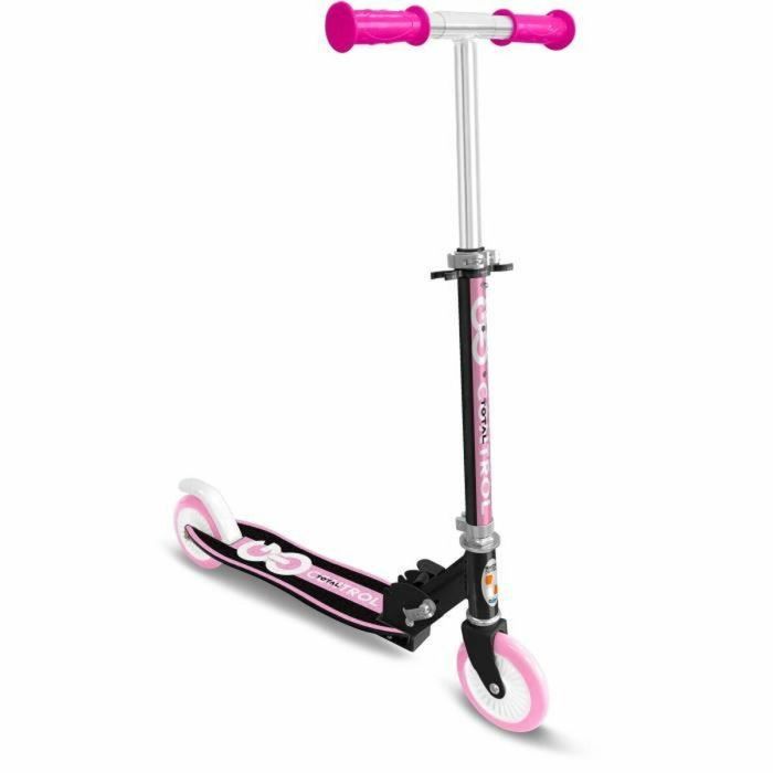 Stamp STA3496271880118 Patinete Plegable SKIDS CONTROL con Plataforma Ergonómica, Rosa